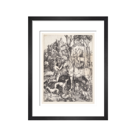 St Eustace - Art Print