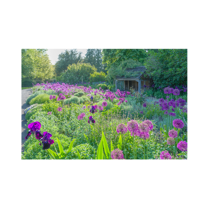 Alliums in Scented Garden in Summer - 99 pc mini tube jigsaw