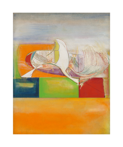 Frank Bowling, Swan, 1964, Limited Edition Art Print