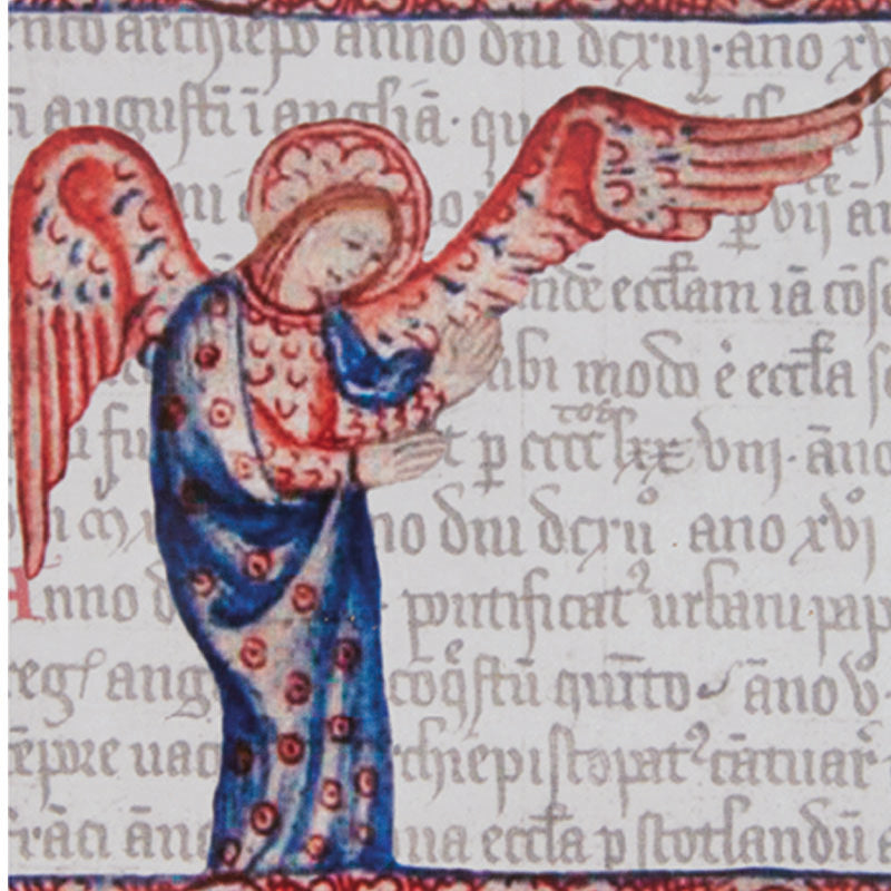 St Augustine Abbey Angel - Christmas card pack