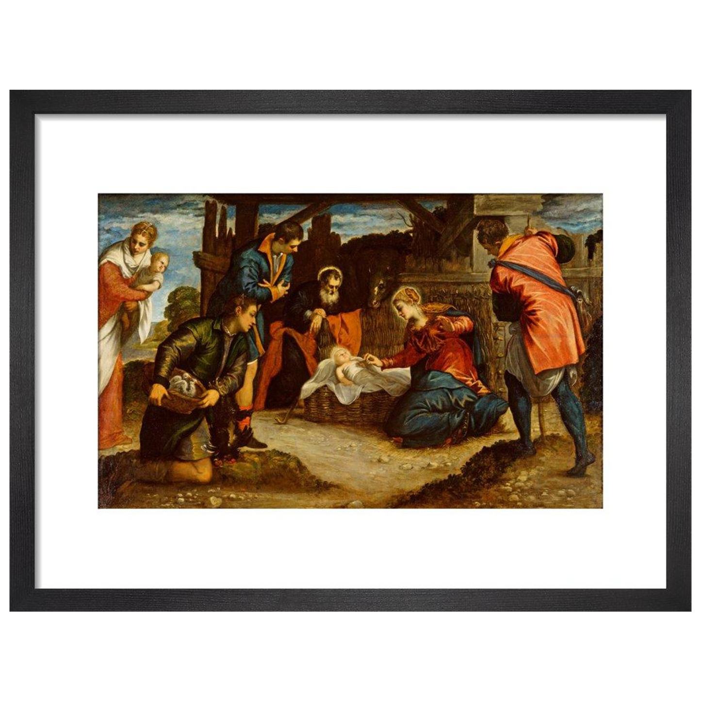 The Adoration of the Shepherds - Art print