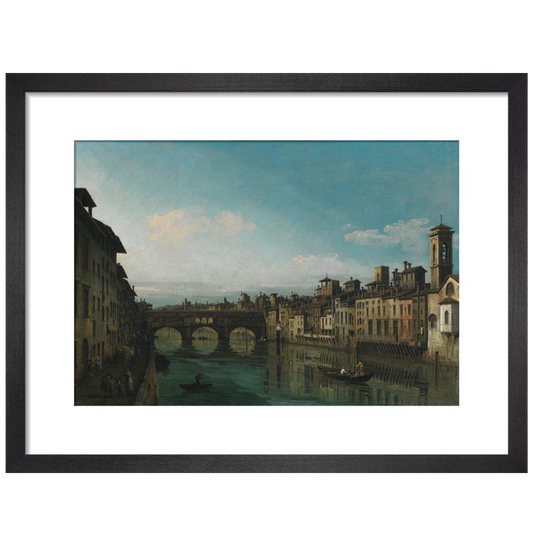 The Arno with the Ponte Vecchio - Art print