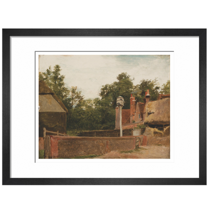 The Farmyard - Art print