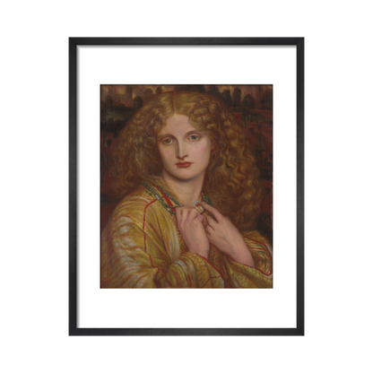 The Flaming Heart, after Rossetti