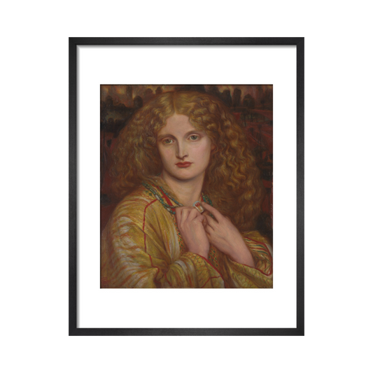 The Flaming Heart, after Rossetti