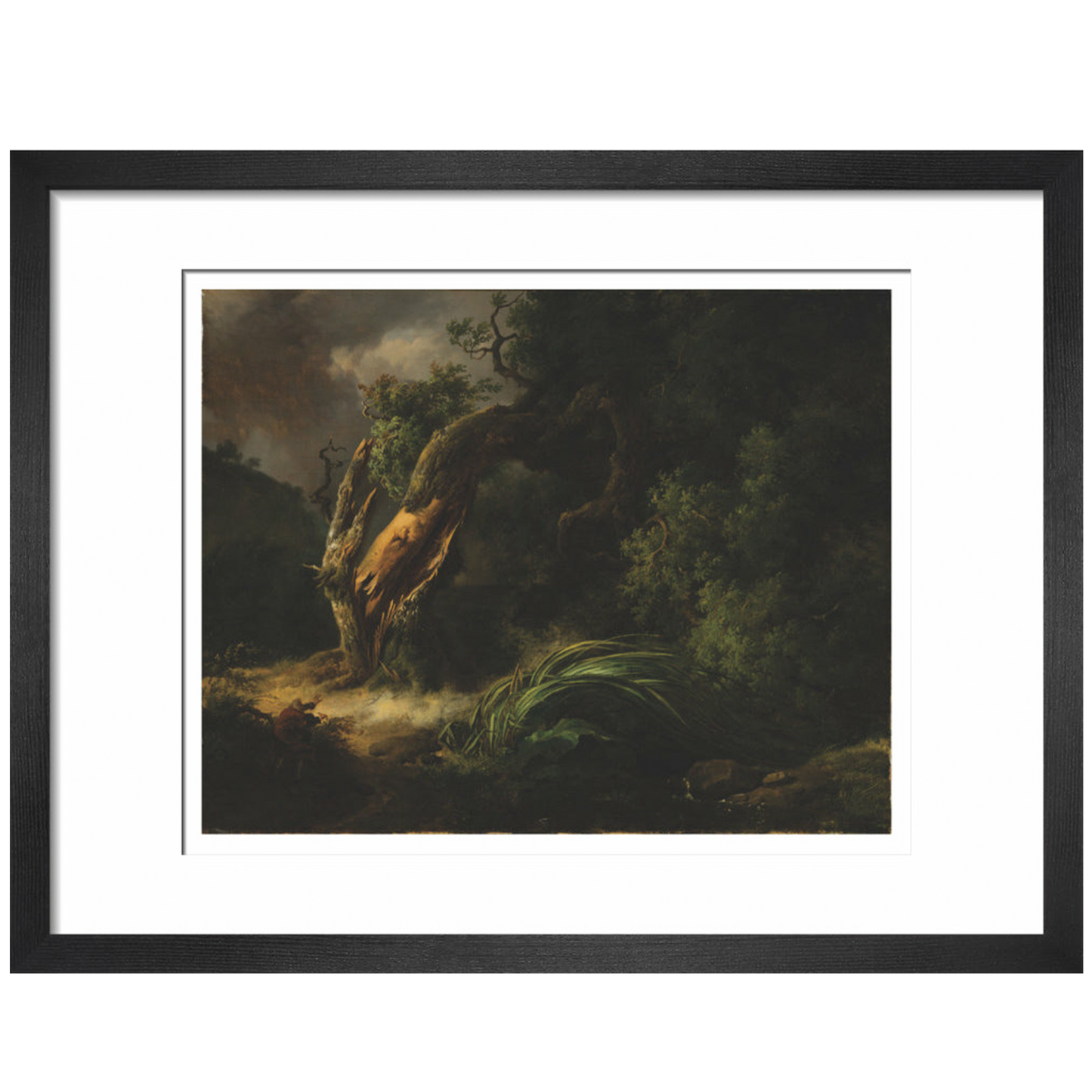 The Oak and the Reed - Art print