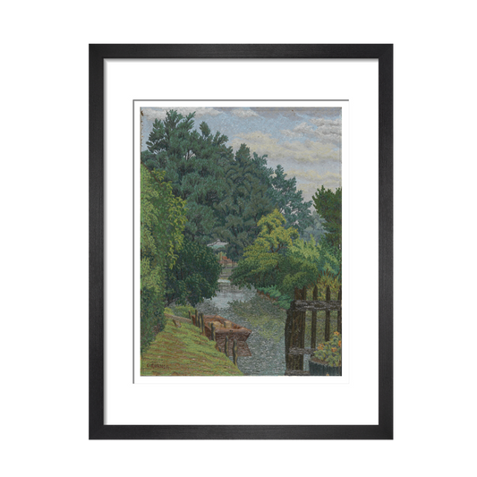 The Punt in the Mill Stream - Art print