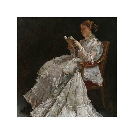 The Reader - Greeting card