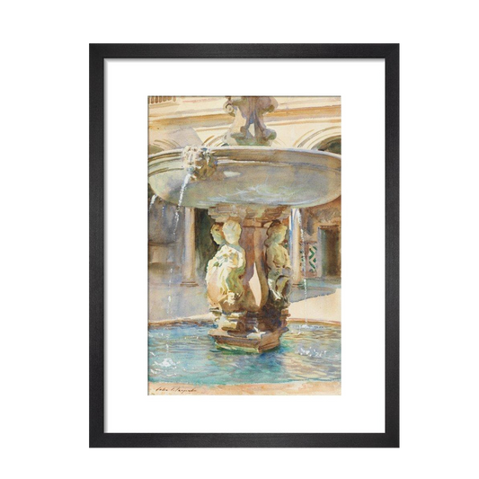 The Spanish Fountain, 1912 - Art print