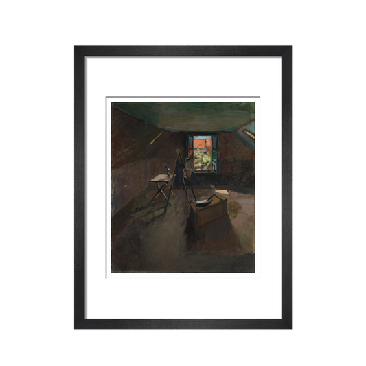 The Studio Under the Eaves - Art print