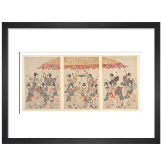 The Sumiyoshi Dance - Art print