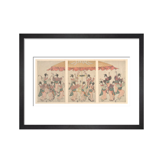 The Sumiyoshi Dance - Art print