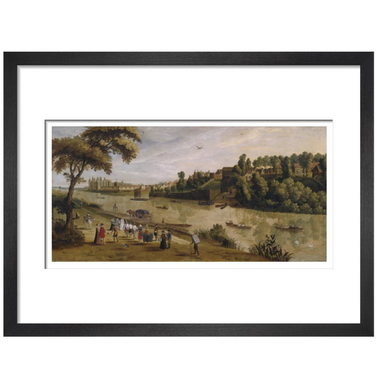 The Thames at Richmond - Art print