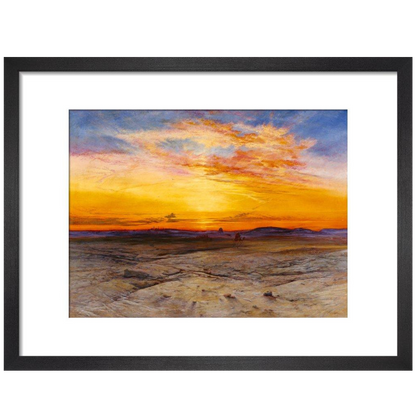 The Tombs of the Sultans near Cairo - Art print