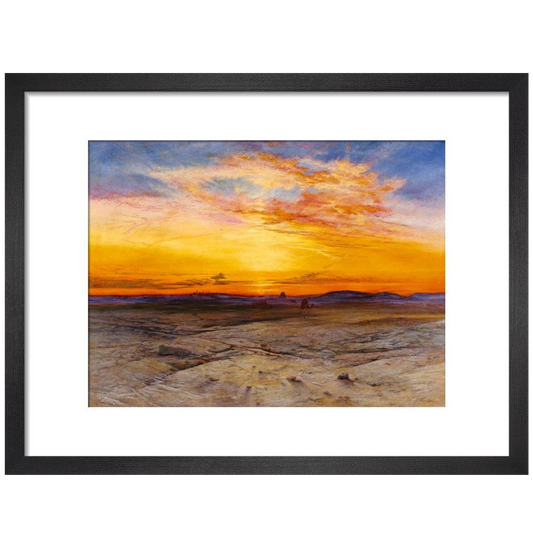 The Tombs of the Sultans near Cairo - Art print