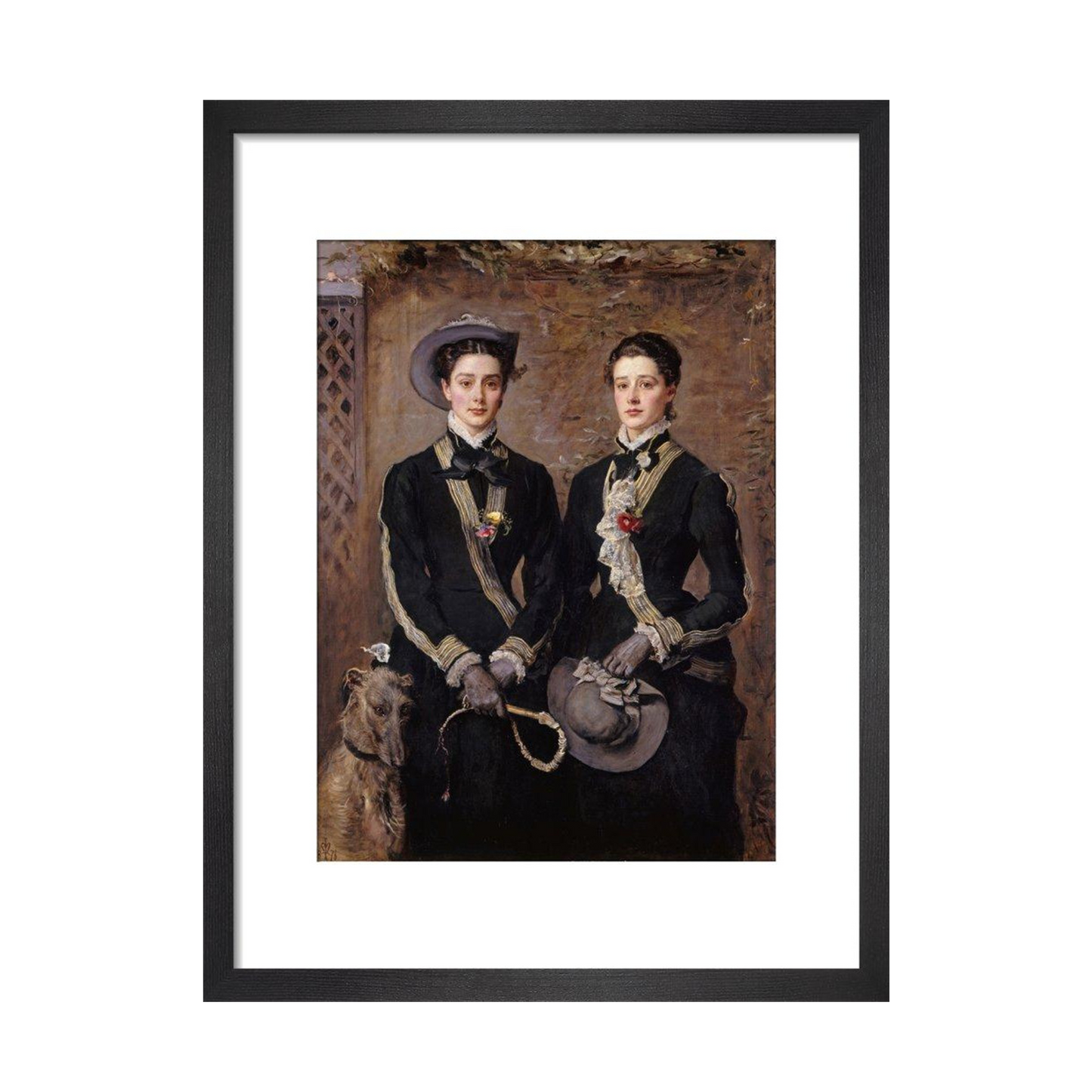 The Twins, Kate and Grace Hoare - Art print