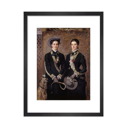 The Twins, Kate and Grace Hoare - Art print