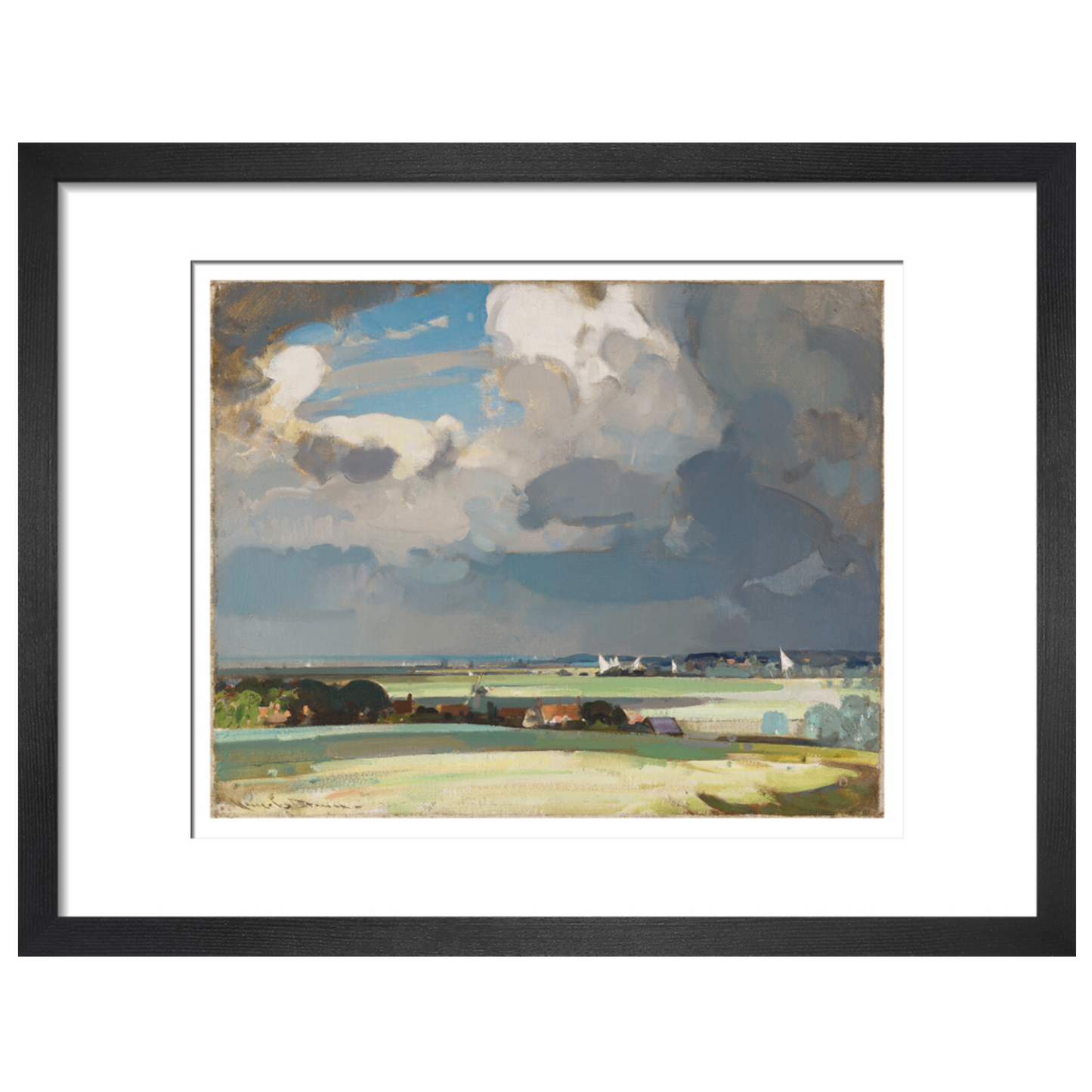 The Yacht Race - Art print