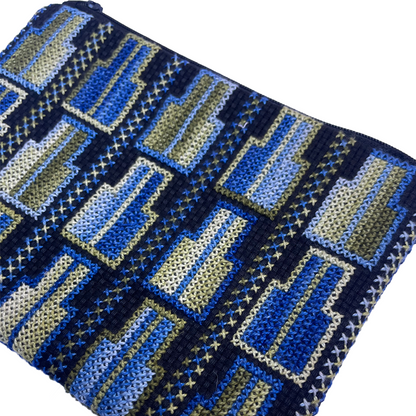Tatreez Embroidery - Zipped purse