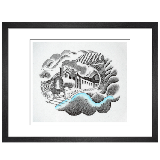 Train from 'Travel' series - Art print