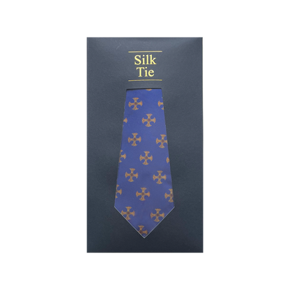 Trumpington Cross - Silk tie