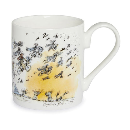 Finale: Graduation by Quentin Blake - Fine bone china mug