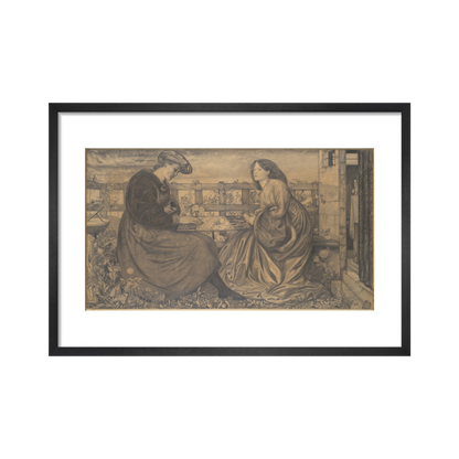 The Backgammon Players - Art print