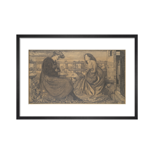 The Backgammon Players - Art print