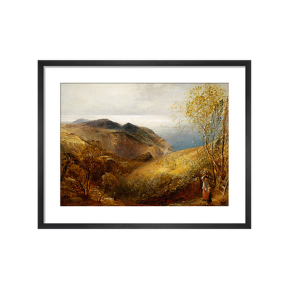 View of Lee, North Devon - Art Print