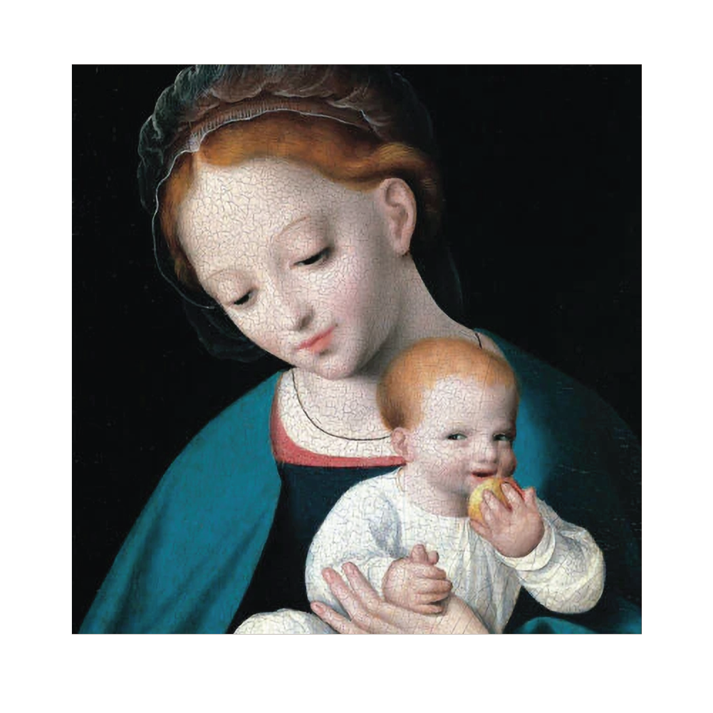 Virgin and Child with an Orange - Christmas card pack