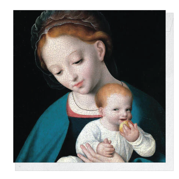 Virgin and Child with an Orange - Christmas card pack