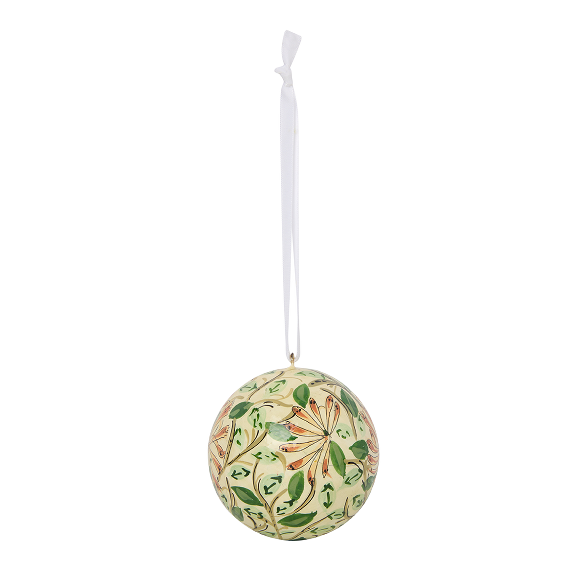 Honeysuckle - Hand-painted bauble