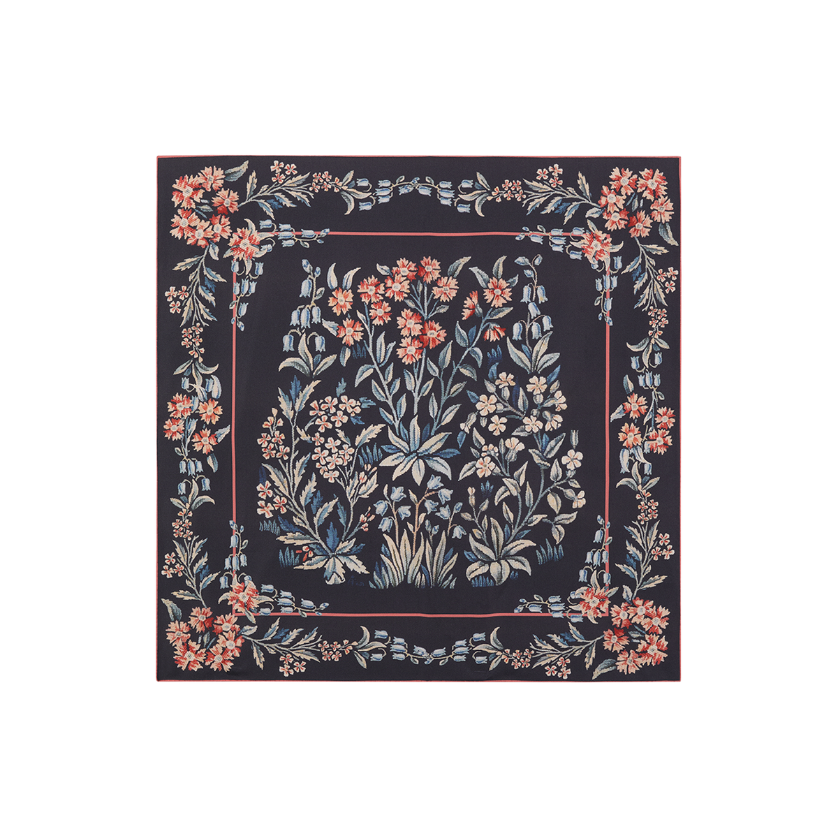 Floral Tapestry - Silk square