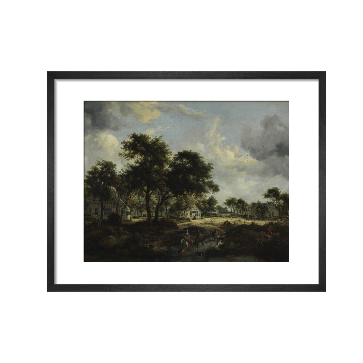 Wooded Landscape - Art print
