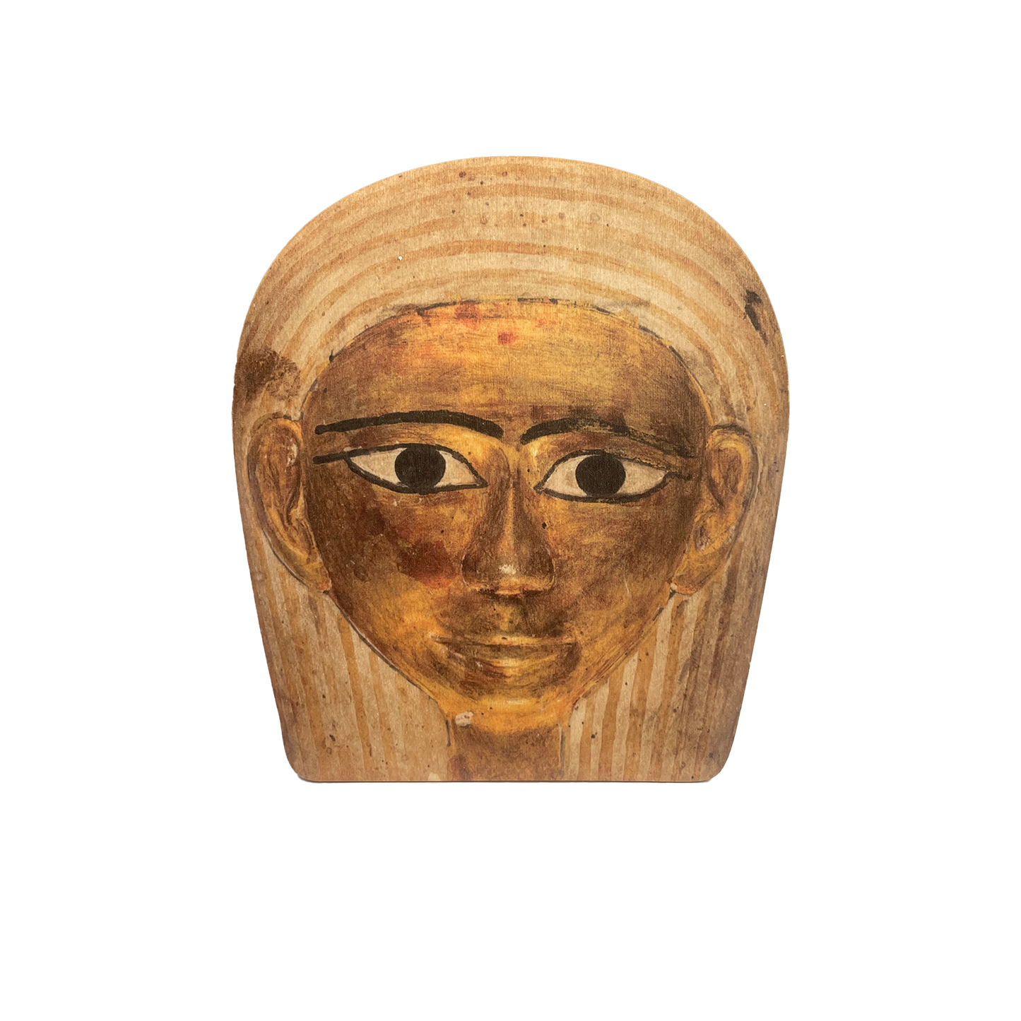 Gilded Mask - Wooden postcard