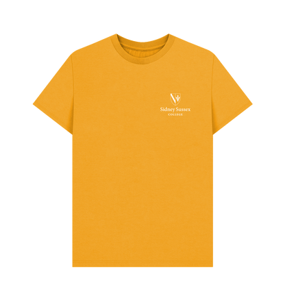 Mustard Sidney Sussex College Crew neck tee