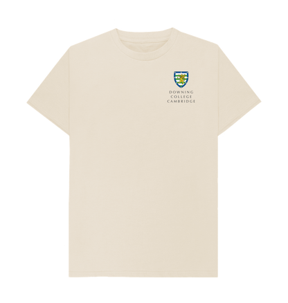 Oat Downing College Crew neck tee - light colours