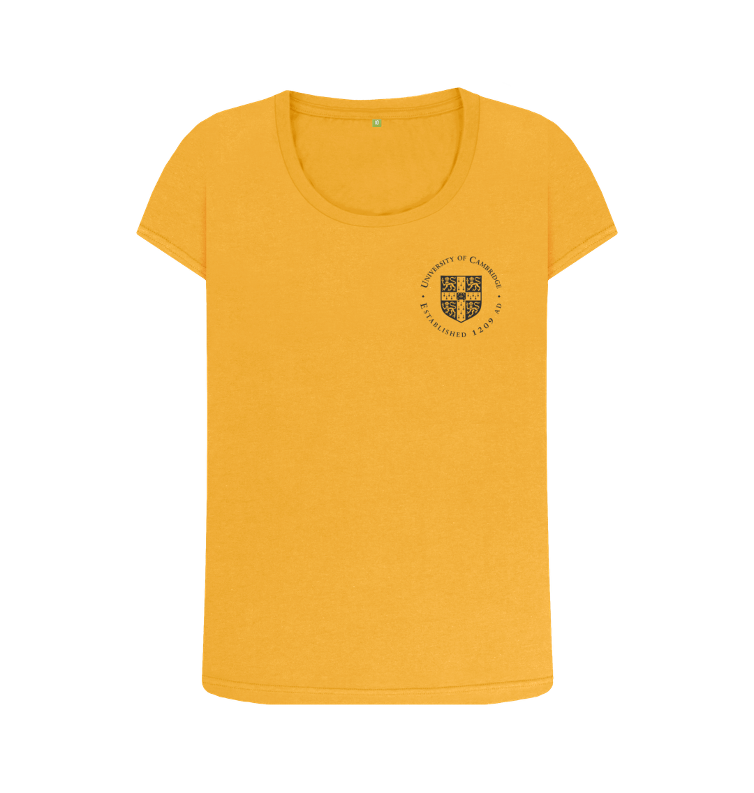 Mustard Printed T-shirt Front