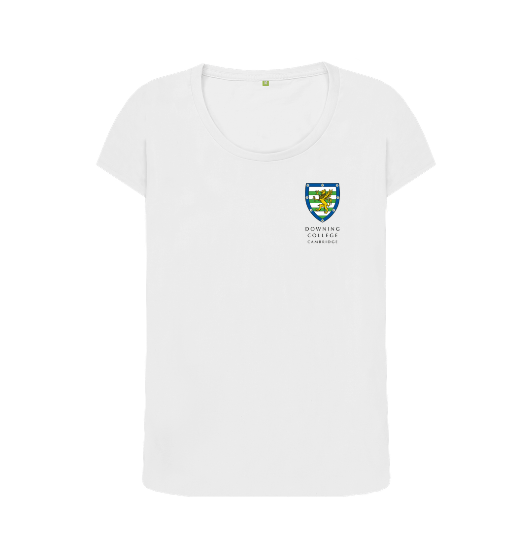 White Printed T-shirt Front