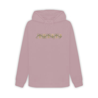 Women's Sampler Flower Band Hoodie