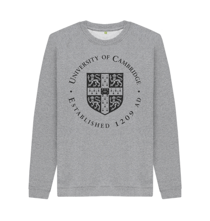 Light Heather Printed Sweater Front