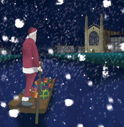 Christmas in Cambridge - Large Christmas card pack