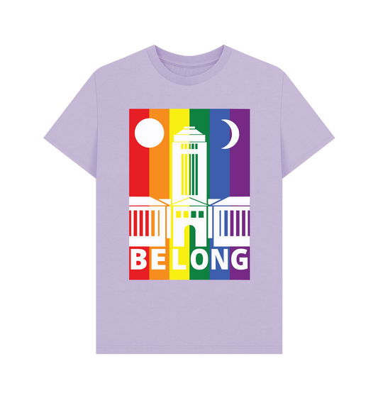Lilac Printed T-shirt Front
