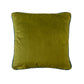 Reverse view of cushion with Jade Vine design from the Cambridge University Botanic Gardens.