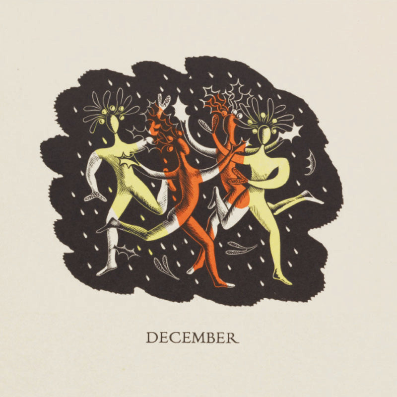 December by Eric Ravilious - Christmas card pack