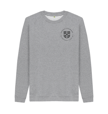 Light Heather Printed Sweater Front
