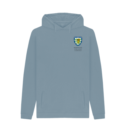 Stone Blue Downing College classic Hoodie - Light Colours