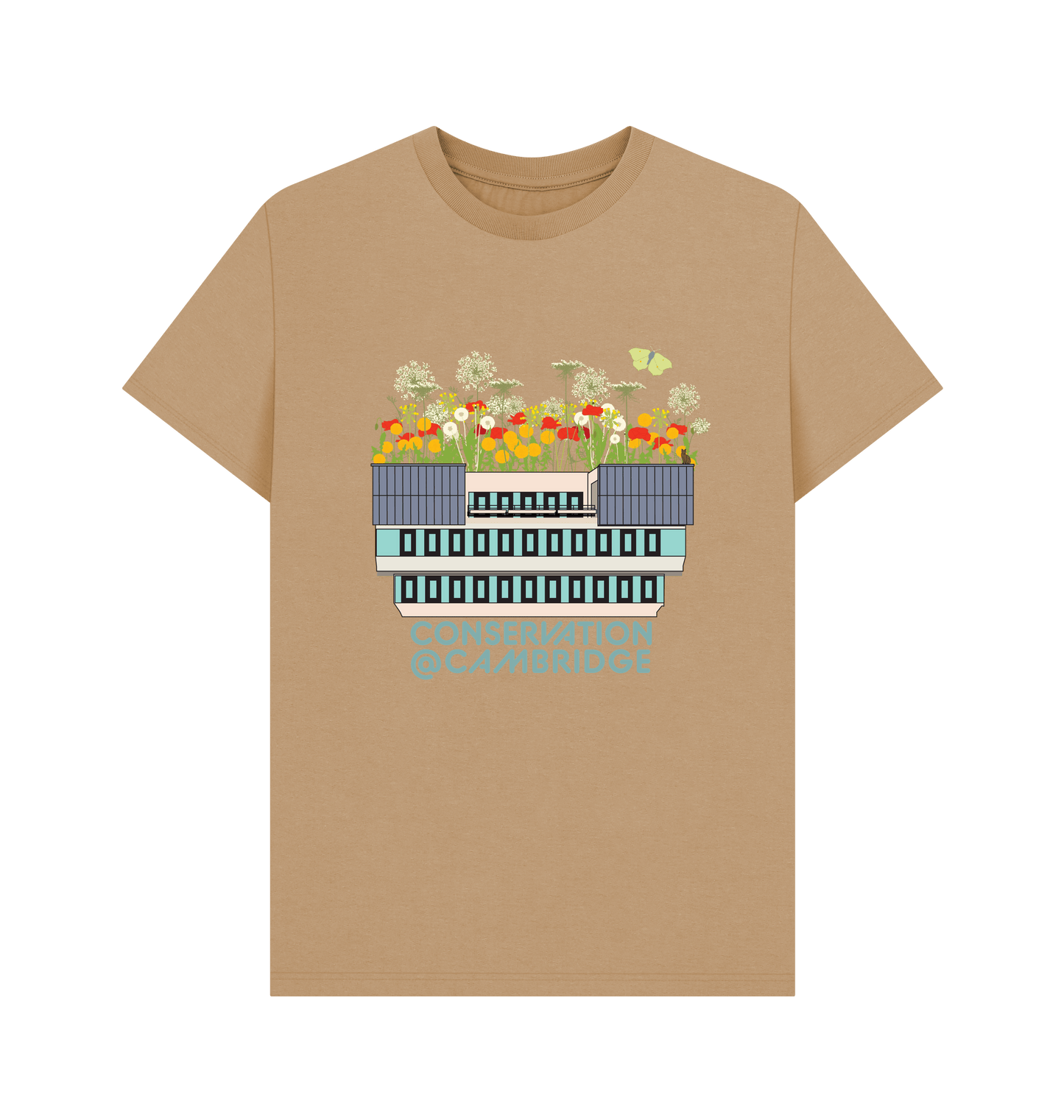 Sand Printed T-shirt Front
