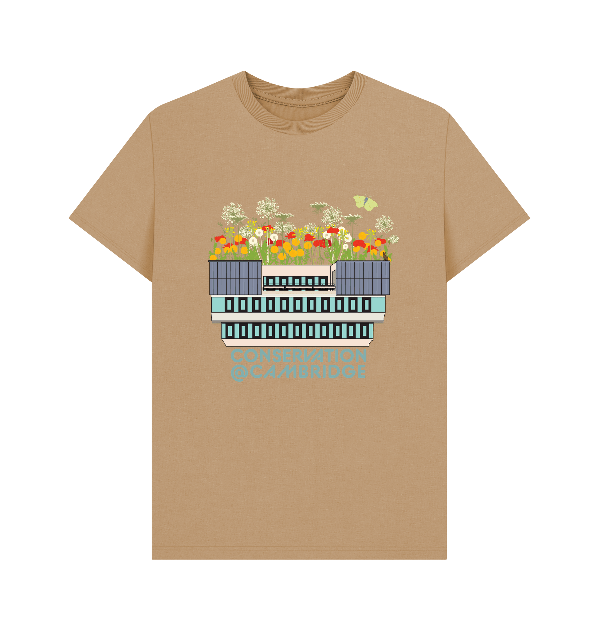 Sand Printed T-shirt Front