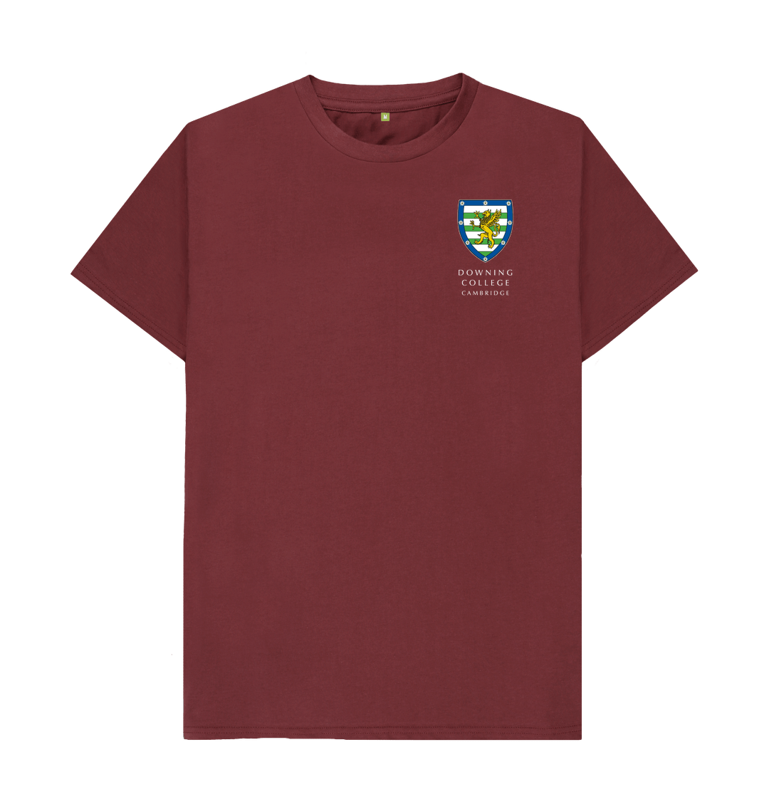 Red Wine Downing College Crew neck tee - Dark colours